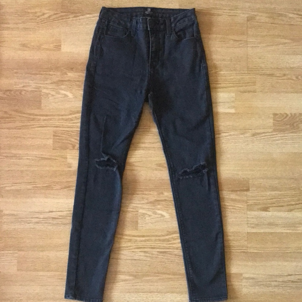 JUST BLACK Ripped Jeans